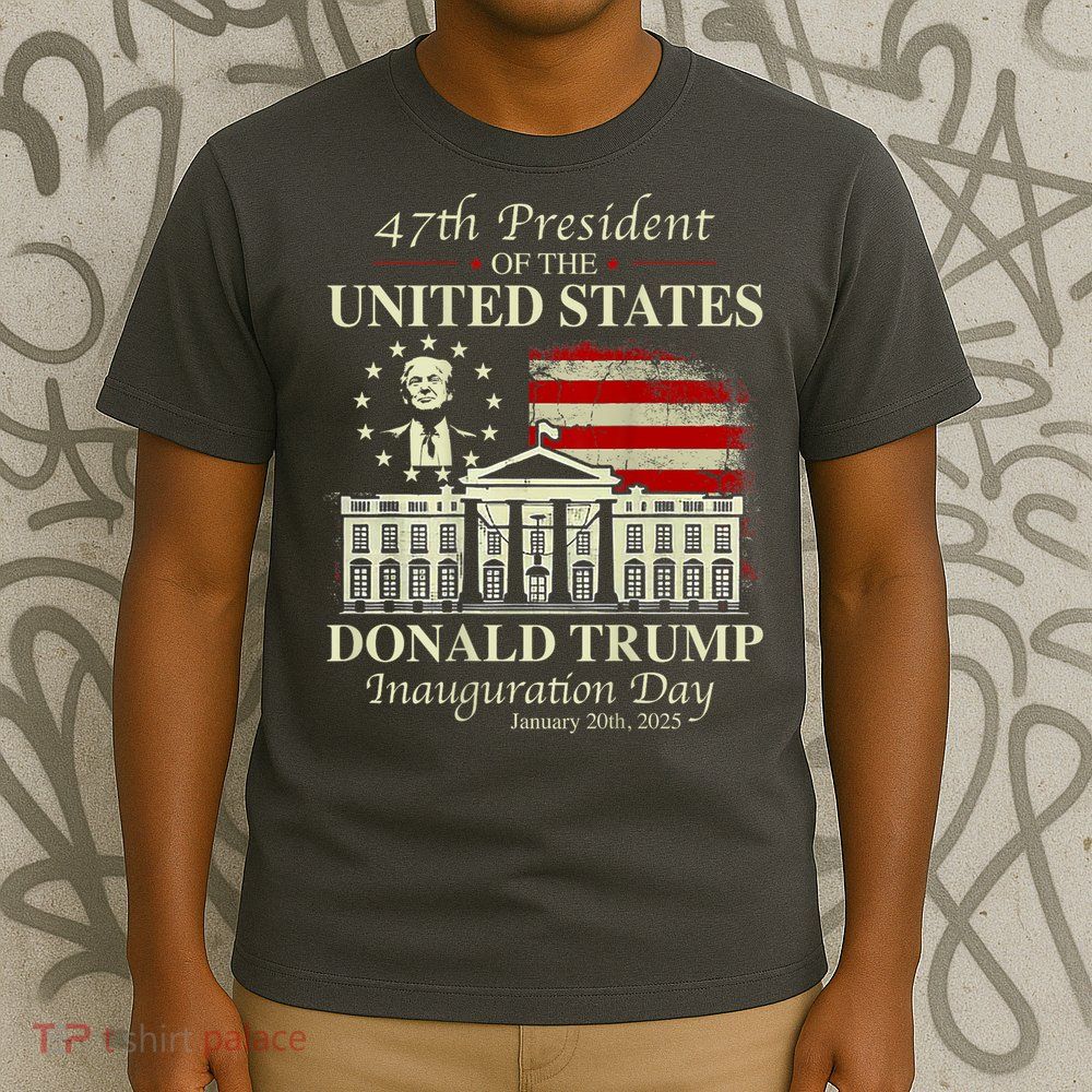 President Donald Trump Inauguration Day 2025 Memorabilia T-Shirt