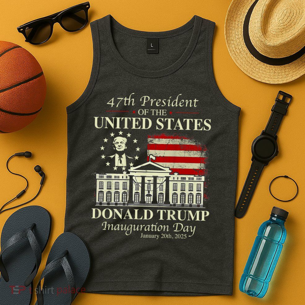 President Donald Trump Inauguration Day 2025 Memorabilia Tank Top