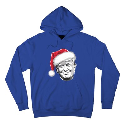 President Donald Trump Wearing A Christmas Santa Hat Xmas Cool Gift Hoodie