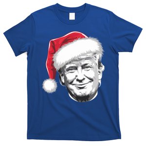 President Donald Trump Wearing A Christmas Santa Hat Xmas Cool Gift T-Shirt