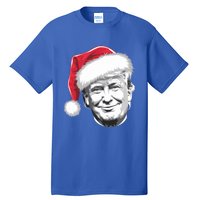 President Donald Trump Wearing A Christmas Santa Hat Xmas Cool Gift Tall T-Shirt