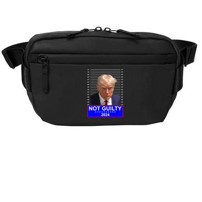 President Donald Trump Mugshot 2024 Not Guilty Crossbody Pack