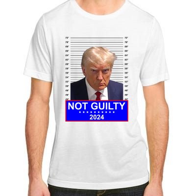 President Donald Trump Mugshot 2024 Not Guilty Adult ChromaSoft Performance T-Shirt