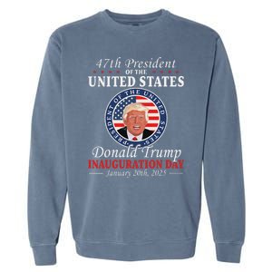 President Donald Trump Inauguration Day 2025 Memorabilia Garment-Dyed Sweatshirt