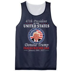 President Donald Trump Inauguration Day 2025 Memorabilia Mesh Reversible Basketball Jersey Tank