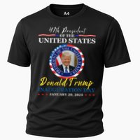 President Donald Trump Inauguration Day 2025 Memorabilia Cooling Performance Crew T-Shirt