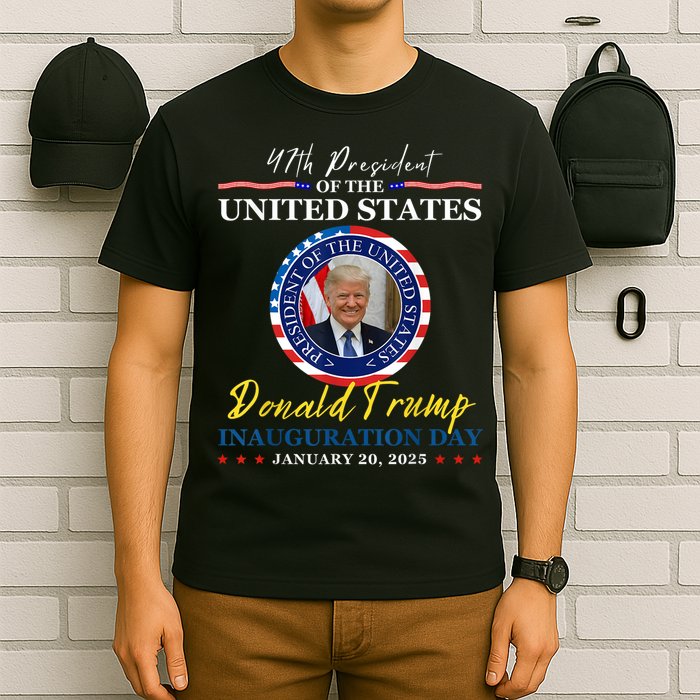 President Donald Trump Inauguration Day 2025 Memorabilia T-Shirt