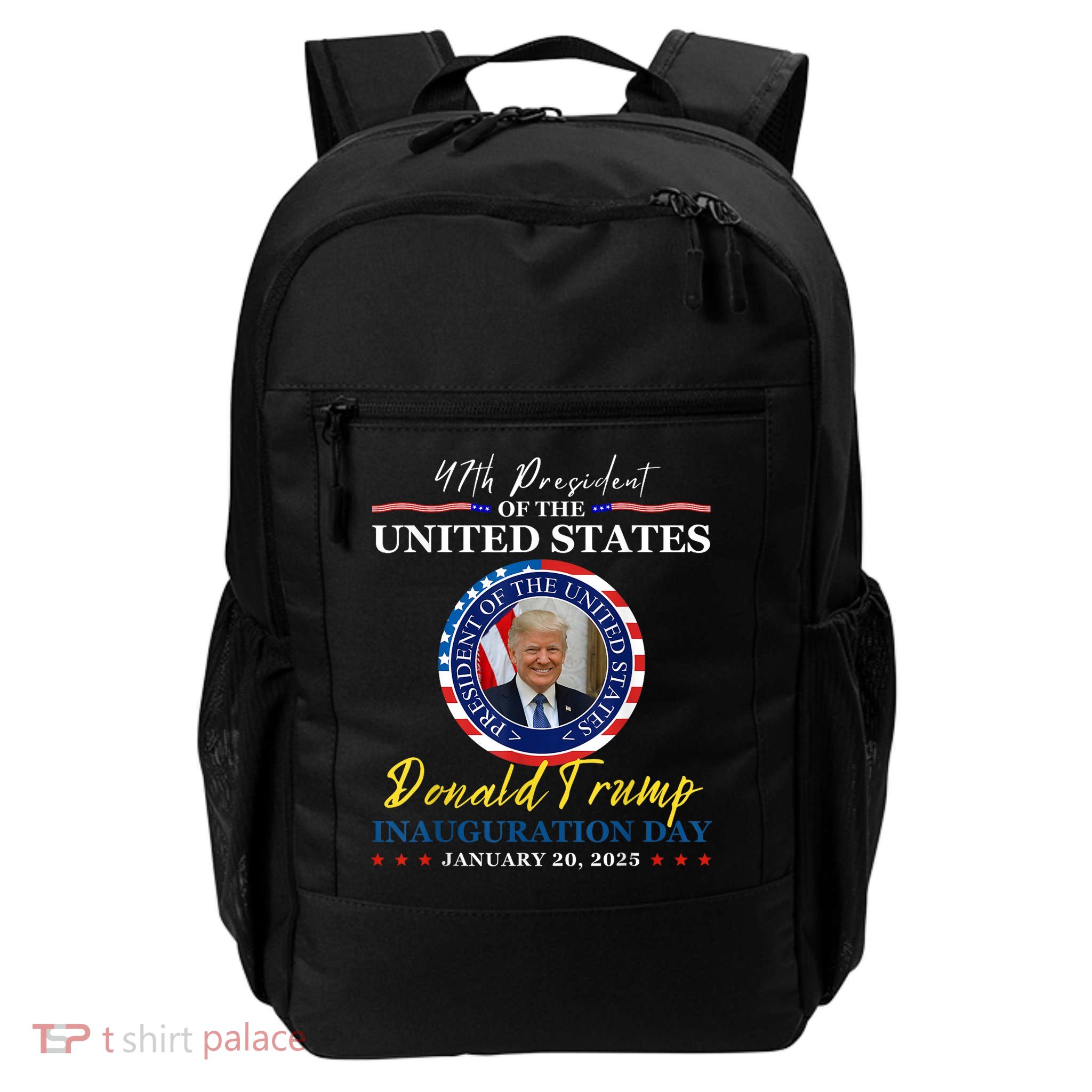 President Donald Trump Inauguration Day 2025 Memorabilia Backpack