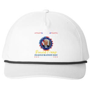 President Donald Trump Inauguration Day 2025 Memorabilia Snapback Five-Panel Rope Hat