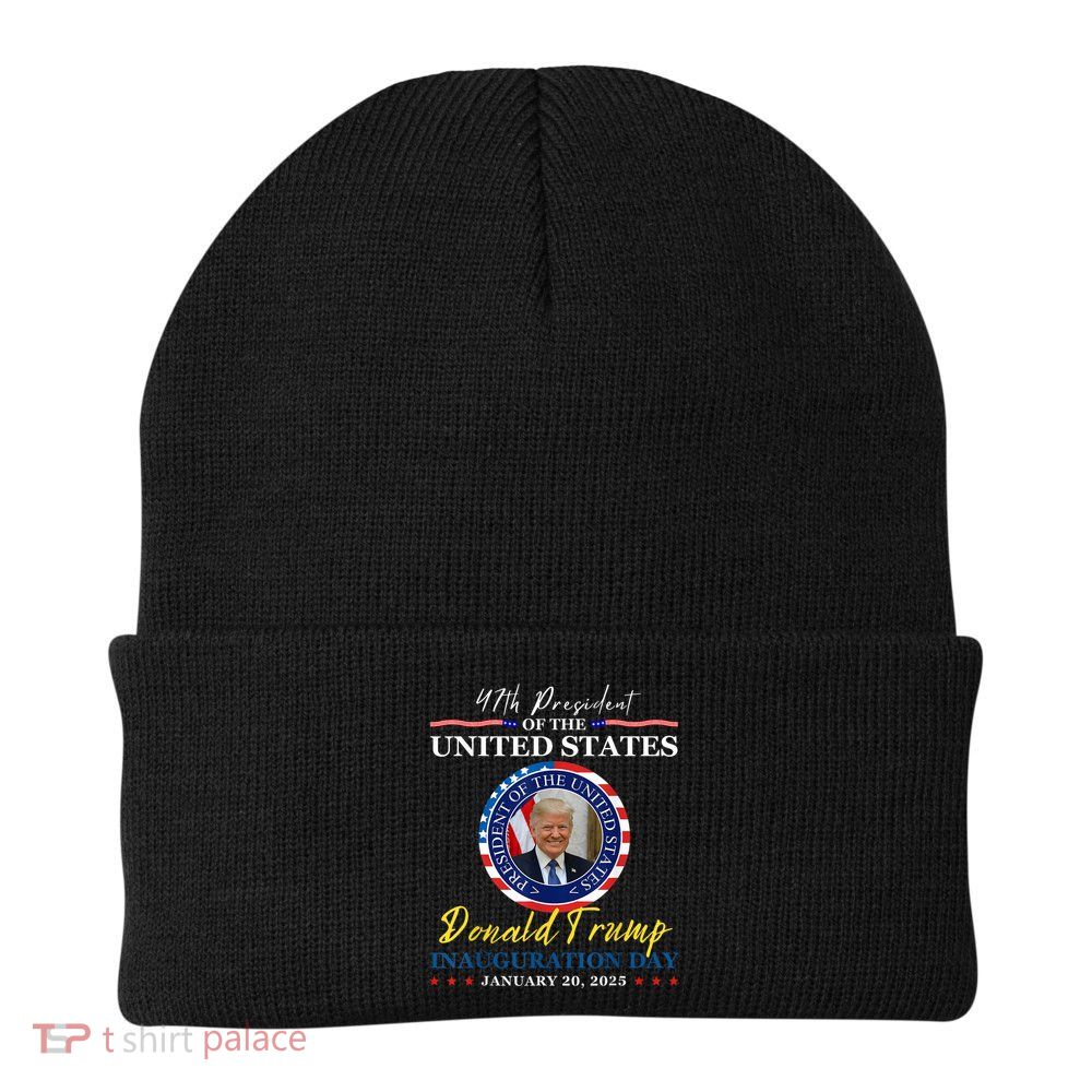 President Donald Trump Inauguration Day 2025 Memorabilia Beanie