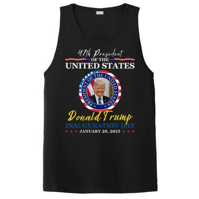 President Donald Trump Inauguration Day 2025 Memorabilia PosiCharge Competitor Tank