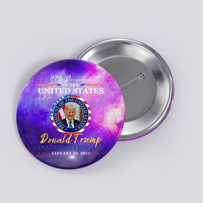 President Donald Trump Inauguration Day 2025 Memorabilia Button