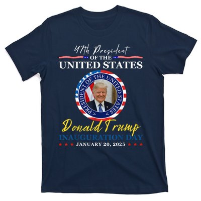 President Donald Trump Inauguration Day 2025 Memorabilia T-Shirt