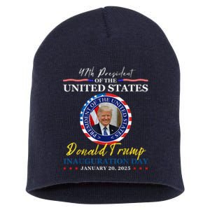 President Donald Trump Inauguration Day 2025 Memorabilia Short Acrylic Beanie