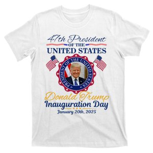 President Donald Trump Inauguration Day 2025 Memorabilia T-Shirt