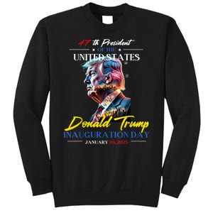 President Donald Trump Inauguration Day 2025 47th President Sweatshirt