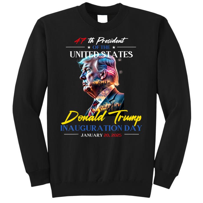 President Donald Trump Inauguration Day 2025 47th President Sweatshirt