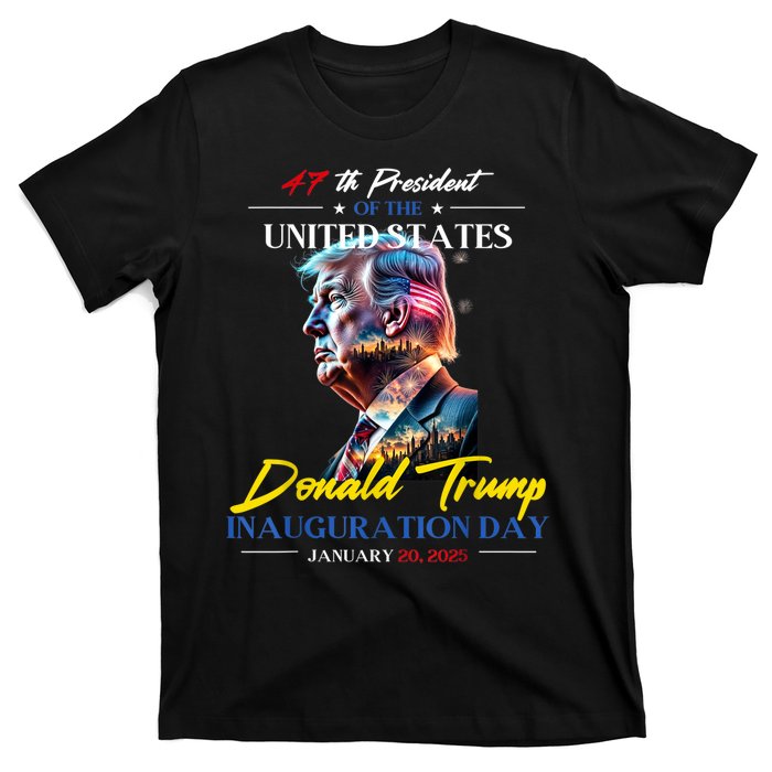 President Donald Trump Inauguration Day 2025 47th President T-Shirt