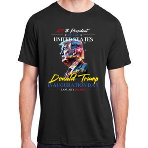 President Donald Trump Inauguration Day 2025 47th President Adult ChromaSoft Performance T-Shirt