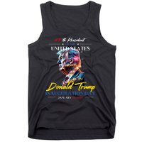 President Donald Trump Inauguration Day 2025 47th President Tank Top