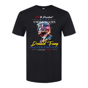 President Donald Trump Inauguration Day 2025 47th President Softstyle CVC T-Shirt