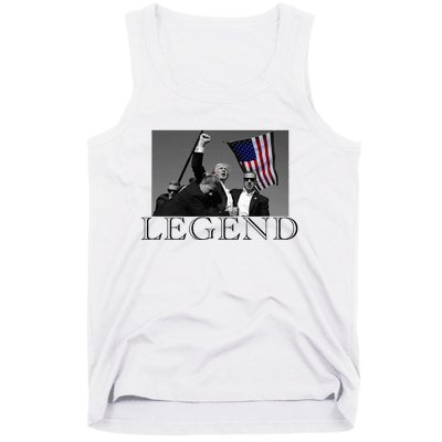 President Donald Trump 2024 Legend Usa Patriotic Tank Top