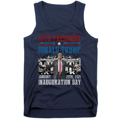 President Donald Trump Inauguration Day 2025 Memorabilia Tank Top