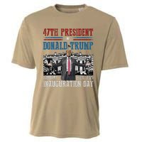 President Donald Trump Inauguration Day 2025 Memorabilia Cooling Performance Crew T-Shirt