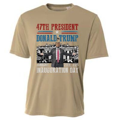 President Donald Trump Inauguration Day 2025 Memorabilia Cooling Performance Crew T-Shirt