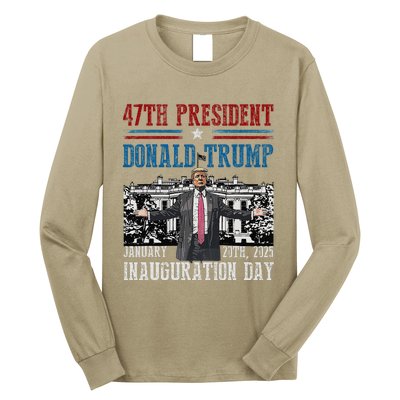 President Donald Trump Inauguration Day 2025 Memorabilia Long Sleeve Shirt