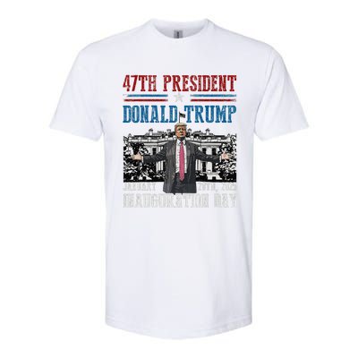 President Donald Trump Inauguration Day 2025 Memorabilia Softstyle CVC T-Shirt