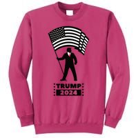 President Donald Trump 2024 Election American Flag Sweatshirt