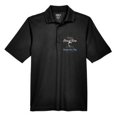 President Donald Trump Inauguration Day 2025 Memorabilia Men's Origin Performance Pique Polo