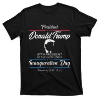 President Donald Trump Inauguration Day 2025 Memorabilia T-Shirt