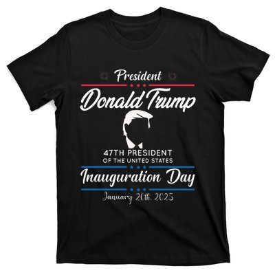 President Donald Trump Inauguration Day 2025 Memorabilia T-Shirt