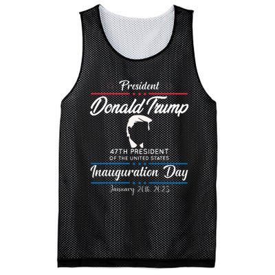 President Donald Trump Inauguration Day 2025 Memorabilia Mesh Reversible Basketball Jersey Tank