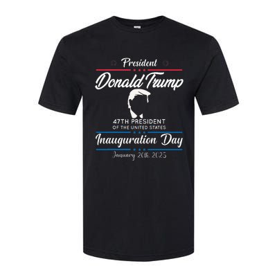 President Donald Trump Inauguration Day 2025 Memorabilia Softstyle CVC T-Shirt