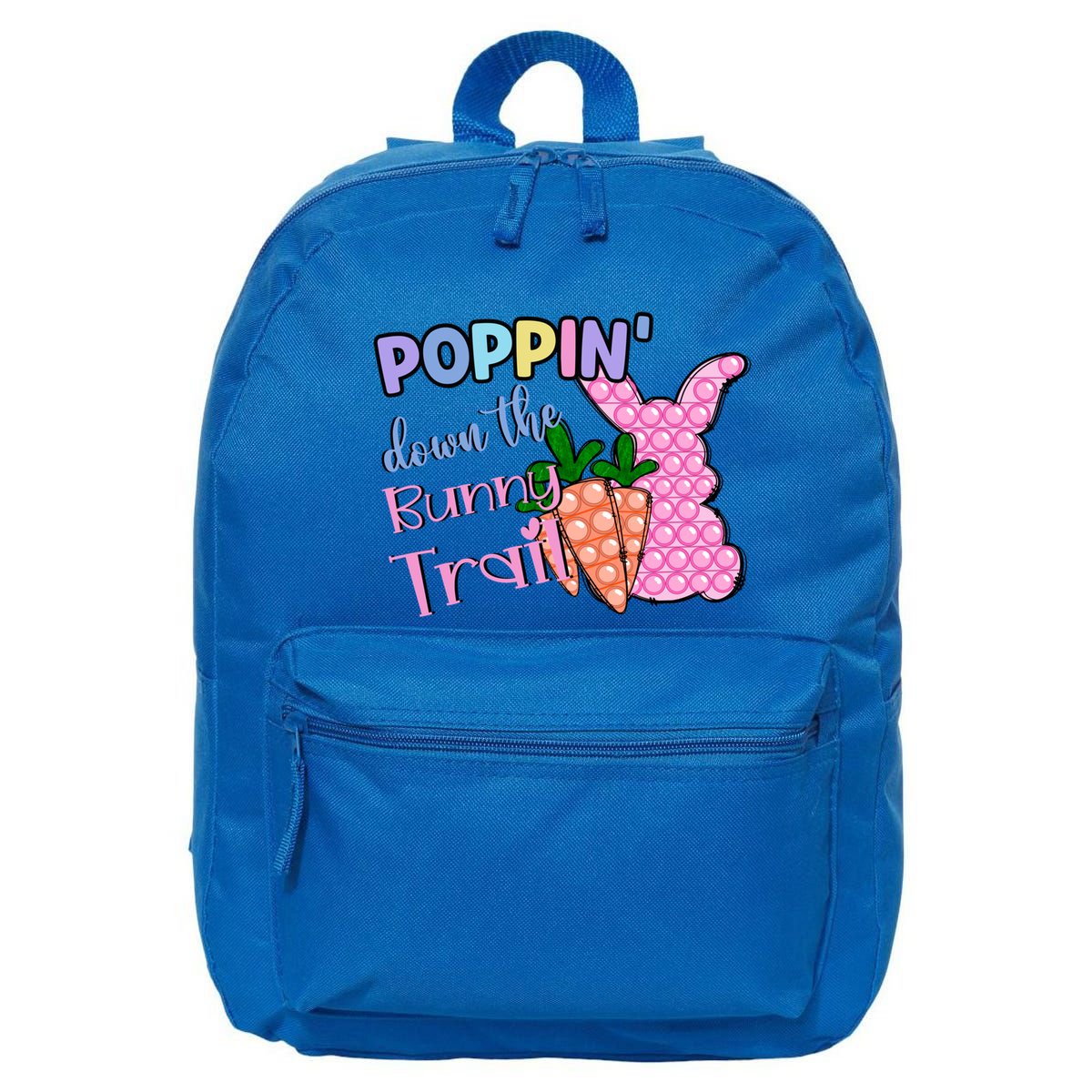 Poppin’ Down The Bunny Trail Gift 16 in Basic Backpack