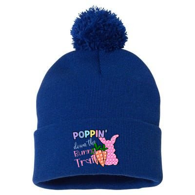 Poppin’ Down The Bunny Trail Gift Pom Pom 12in Knit Beanie