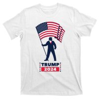 President Donald Trump 2024 Election American Flag T-Shirt