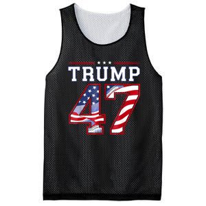 President Donald Trump Inauguration Day 2025 Usa Flag Mesh Reversible Basketball Jersey Tank