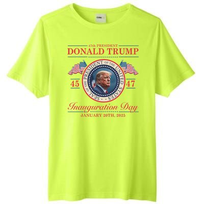 President Donald Trump Inauguration Day 2025 Tall Fusion ChromaSoft Performance T-Shirt