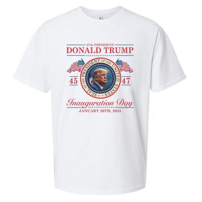 President Donald Trump Inauguration Day 2025 Sueded Cloud Jersey T-Shirt