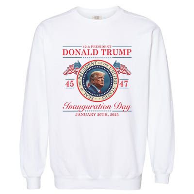 President Donald Trump Inauguration Day 2025 Garment-Dyed Sweatshirt