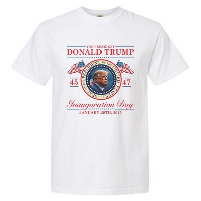 President Donald Trump Inauguration Day 2025 Garment-Dyed Heavyweight T-Shirt