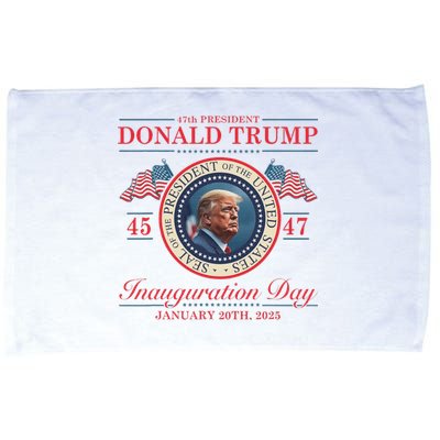 President Donald Trump Inauguration Day 2025 Microfiber Hand Towel