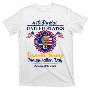 President Donald Trump Inauguration Day 2025 Memorabilia T-Shirt