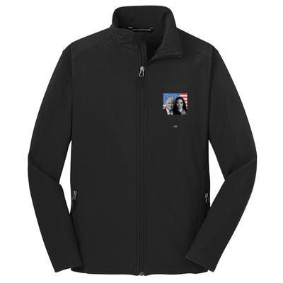 President Donald Trump And Vice President Candace Owens 2024 Gift Core Soft Shell Jacket