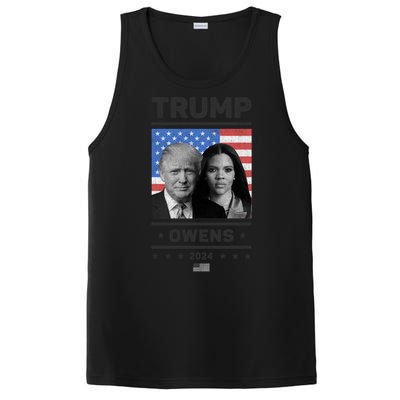 President Donald Trump And Vice President Candace Owens 2024 Gift PosiCharge Competitor Tank