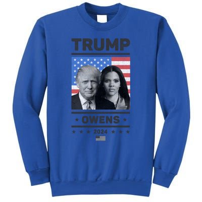 President Donald Trump And Vice President Candace Owens 2024 Gift Sweatshirt